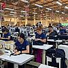 Trabalhadores da empresa filial de Blumenau - SC